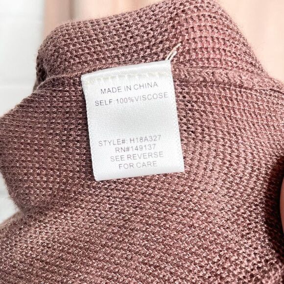 OnetheIsland Ombré Dolman sleeve high low knit top Sz S - Picture 4 of 4